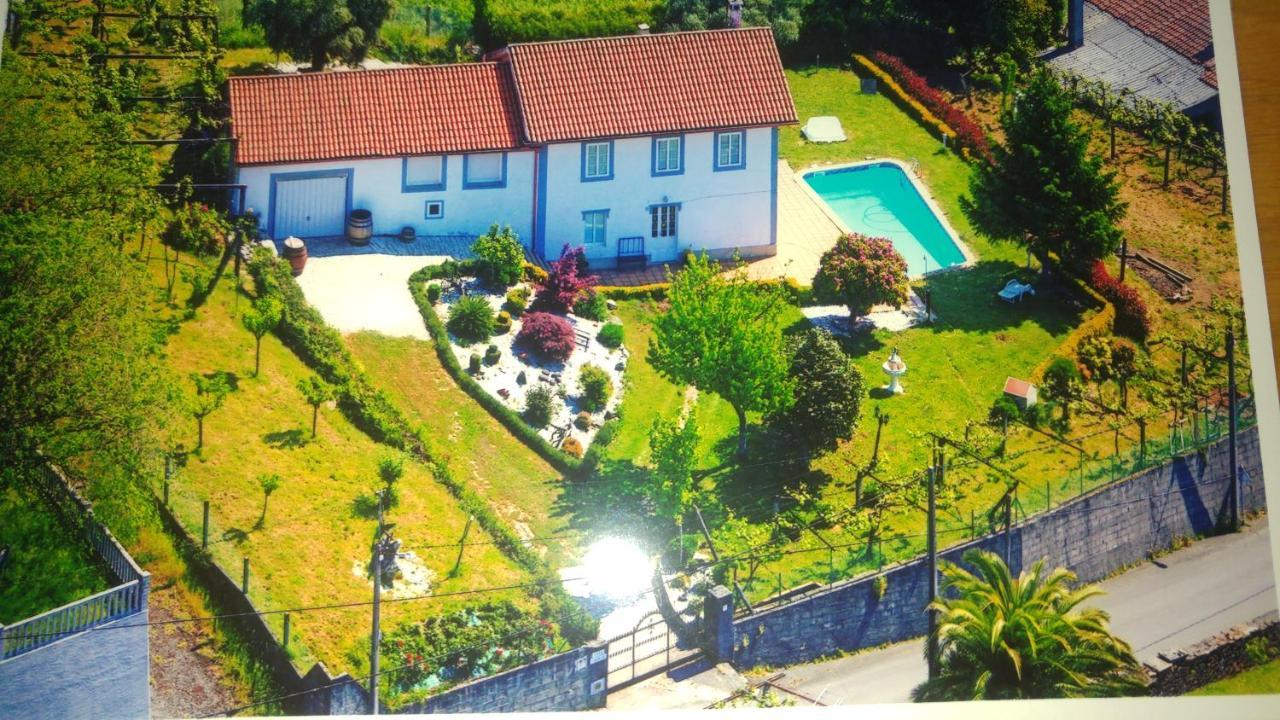 Willa Casa Tarrio Con Piscina - Santiago De Compostela Boqueixon Zewnętrze zdjęcie