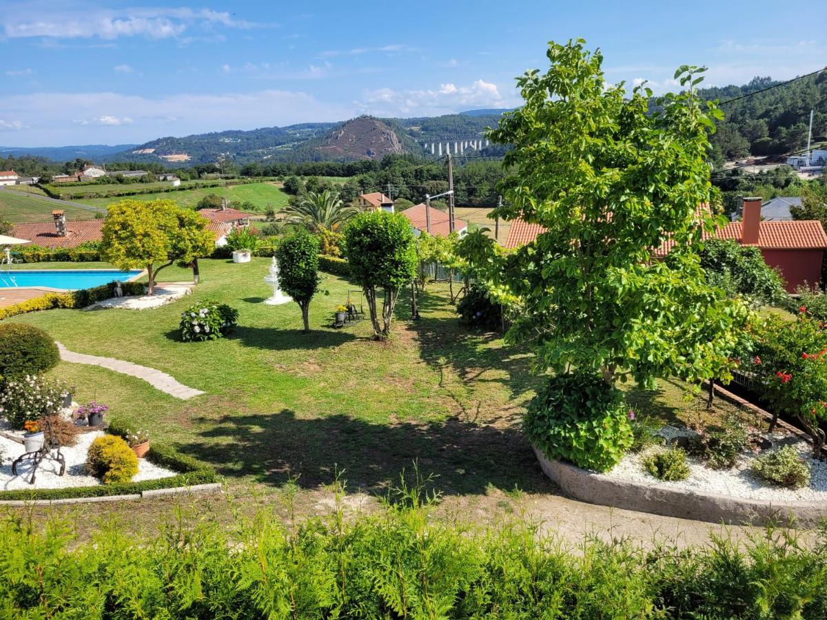 Willa Casa Tarrio Con Piscina - Santiago De Compostela Boqueixon Zewnętrze zdjęcie
