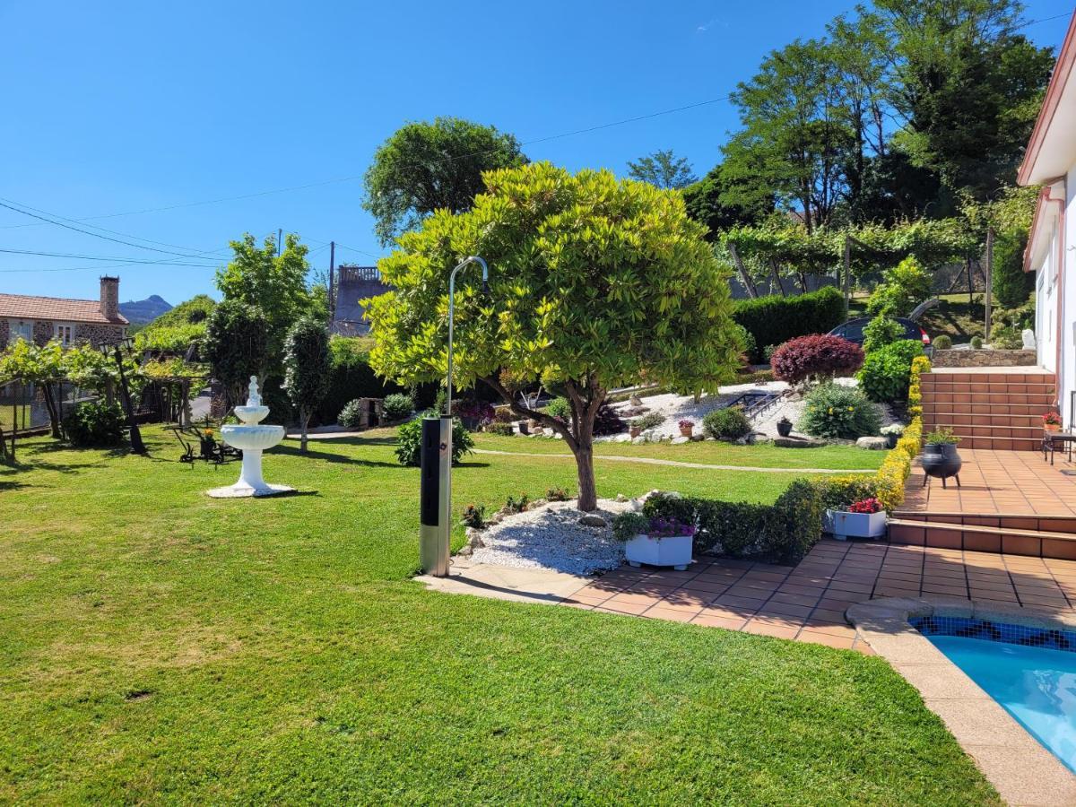 Willa Casa Tarrio Con Piscina - Santiago De Compostela Boqueixon Zewnętrze zdjęcie