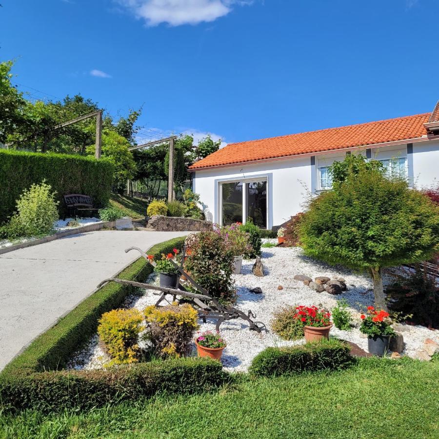 Willa Casa Tarrio Con Piscina - Santiago De Compostela Boqueixon Zewnętrze zdjęcie