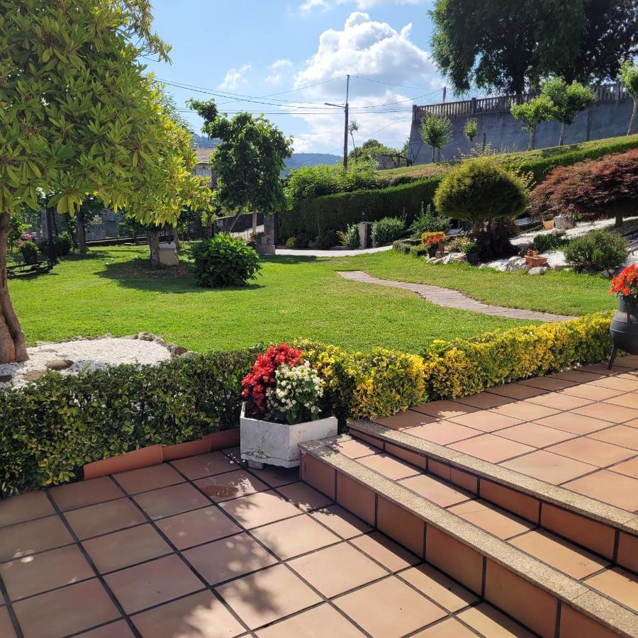 Willa Casa Tarrio Con Piscina - Santiago De Compostela Boqueixon Zewnętrze zdjęcie