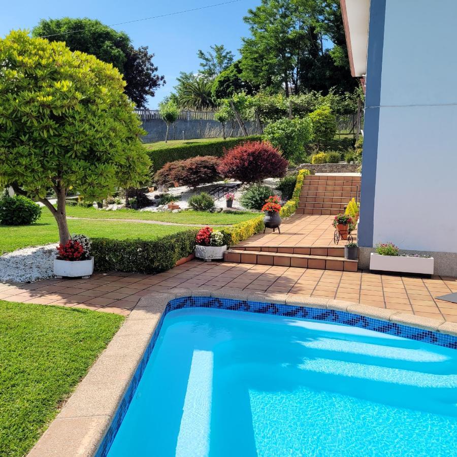 Willa Casa Tarrio Con Piscina - Santiago De Compostela Boqueixon Zewnętrze zdjęcie