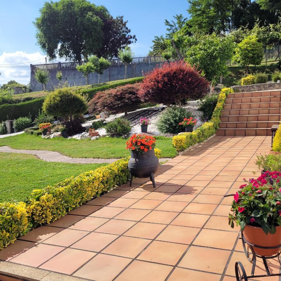 Willa Casa Tarrio Con Piscina - Santiago De Compostela Boqueixon Zewnętrze zdjęcie