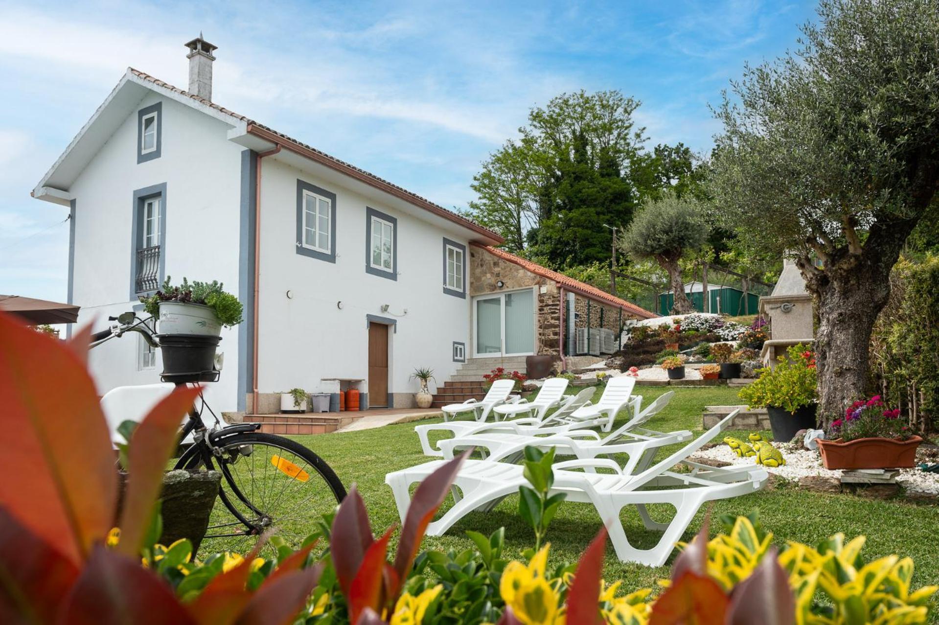 Willa Casa Tarrio Con Piscina - Santiago De Compostela Boqueixon Zewnętrze zdjęcie
