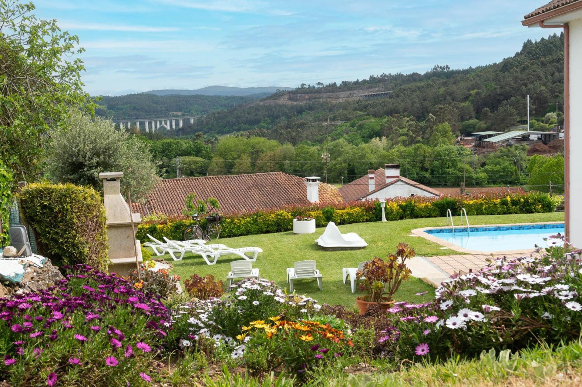 Willa Casa Tarrio Con Piscina - Santiago De Compostela Boqueixon Zewnętrze zdjęcie
