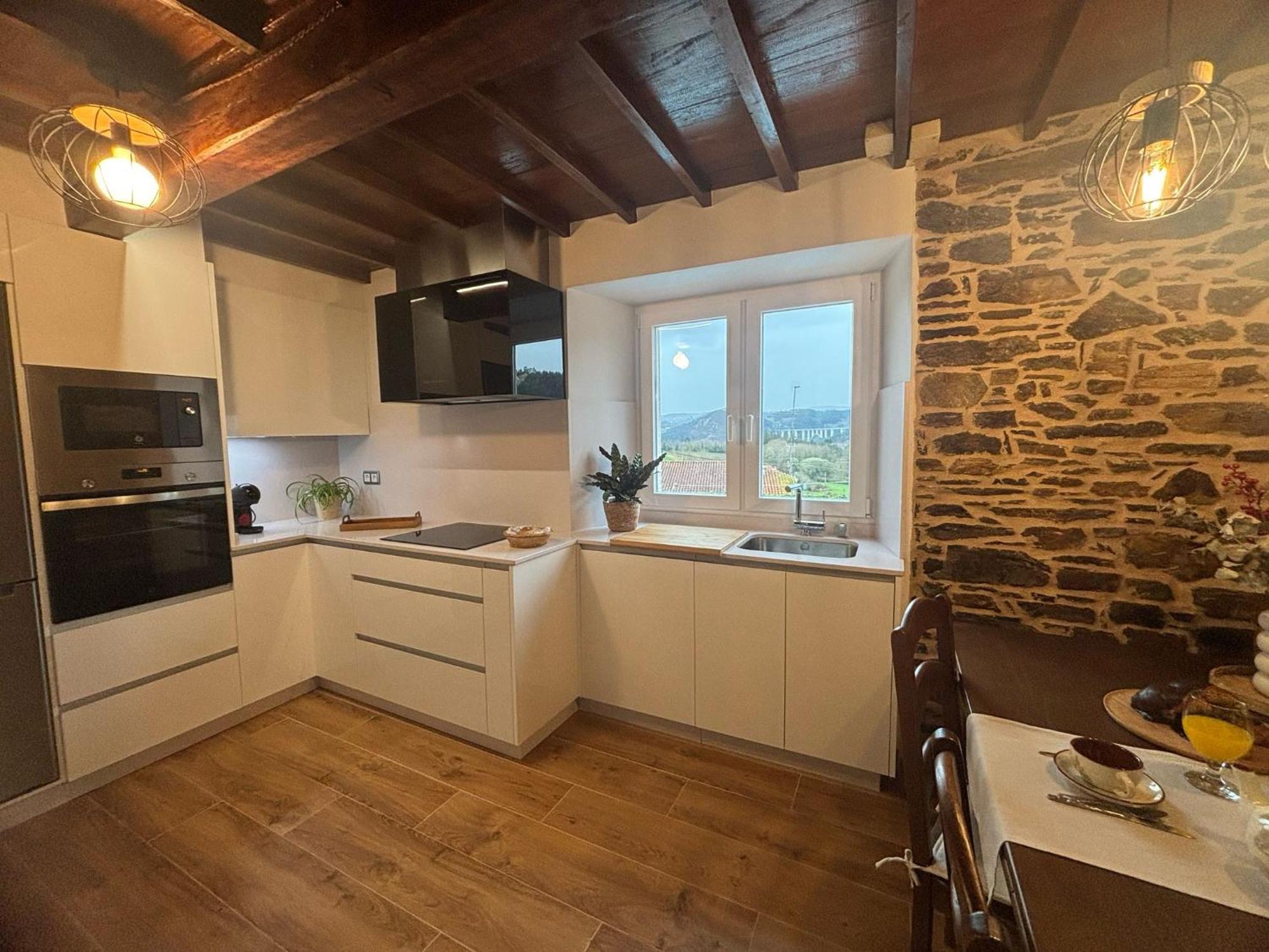 Willa Casa Tarrio Con Piscina - Santiago De Compostela Boqueixon Zewnętrze zdjęcie
