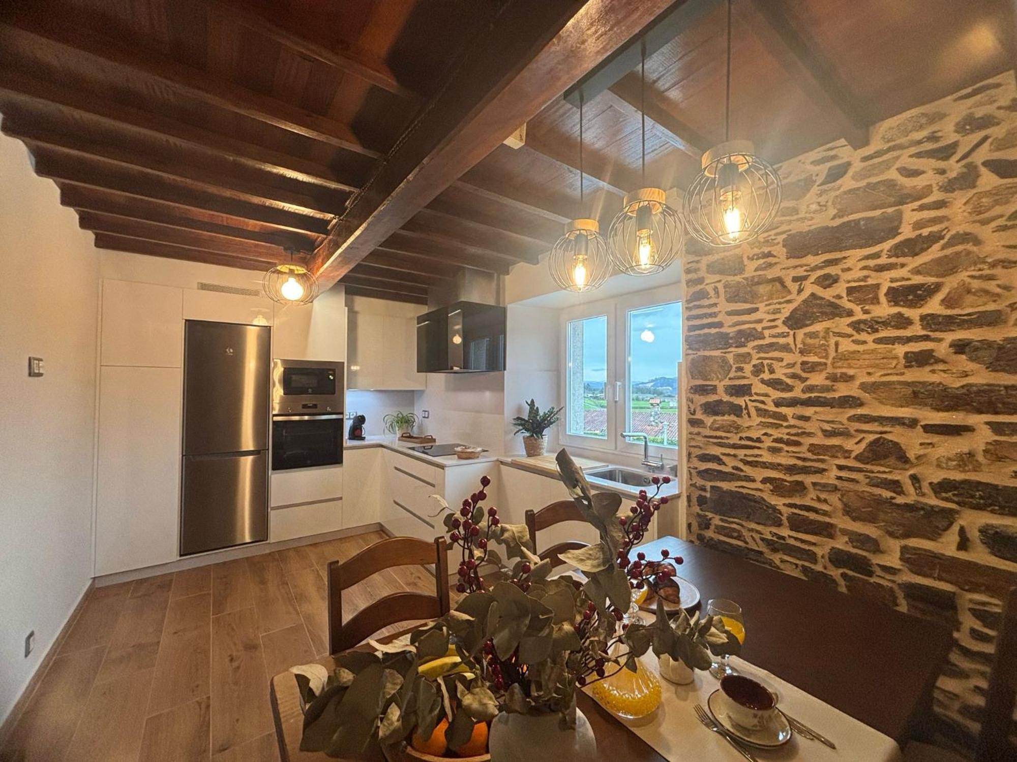 Willa Casa Tarrio Con Piscina - Santiago De Compostela Boqueixon Zewnętrze zdjęcie