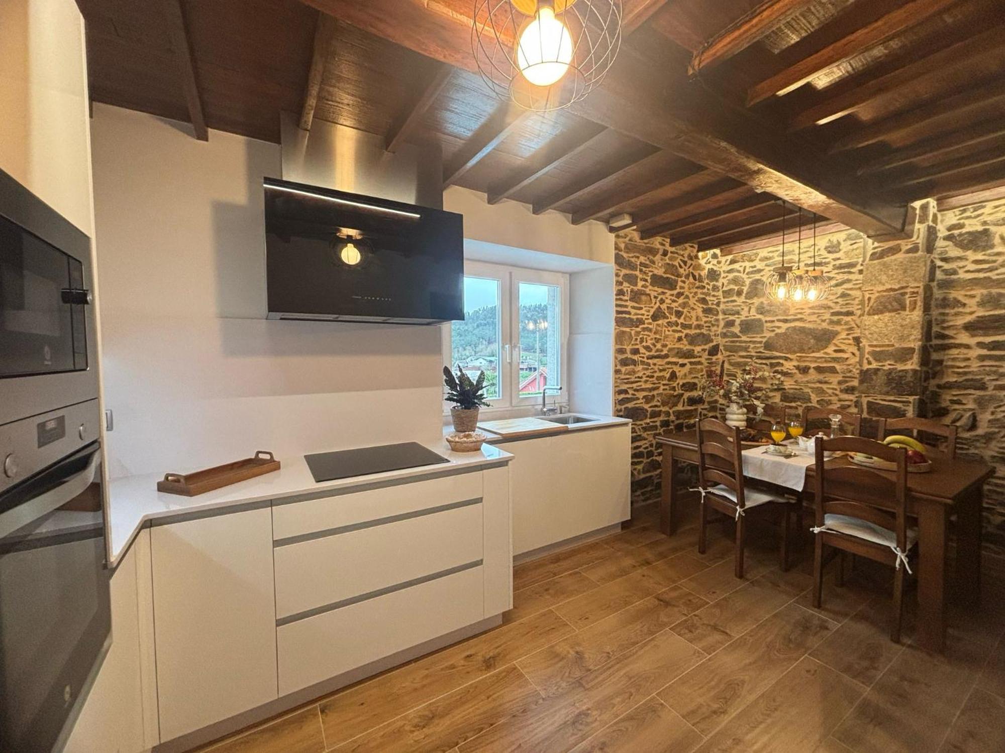 Willa Casa Tarrio Con Piscina - Santiago De Compostela Boqueixon Zewnętrze zdjęcie