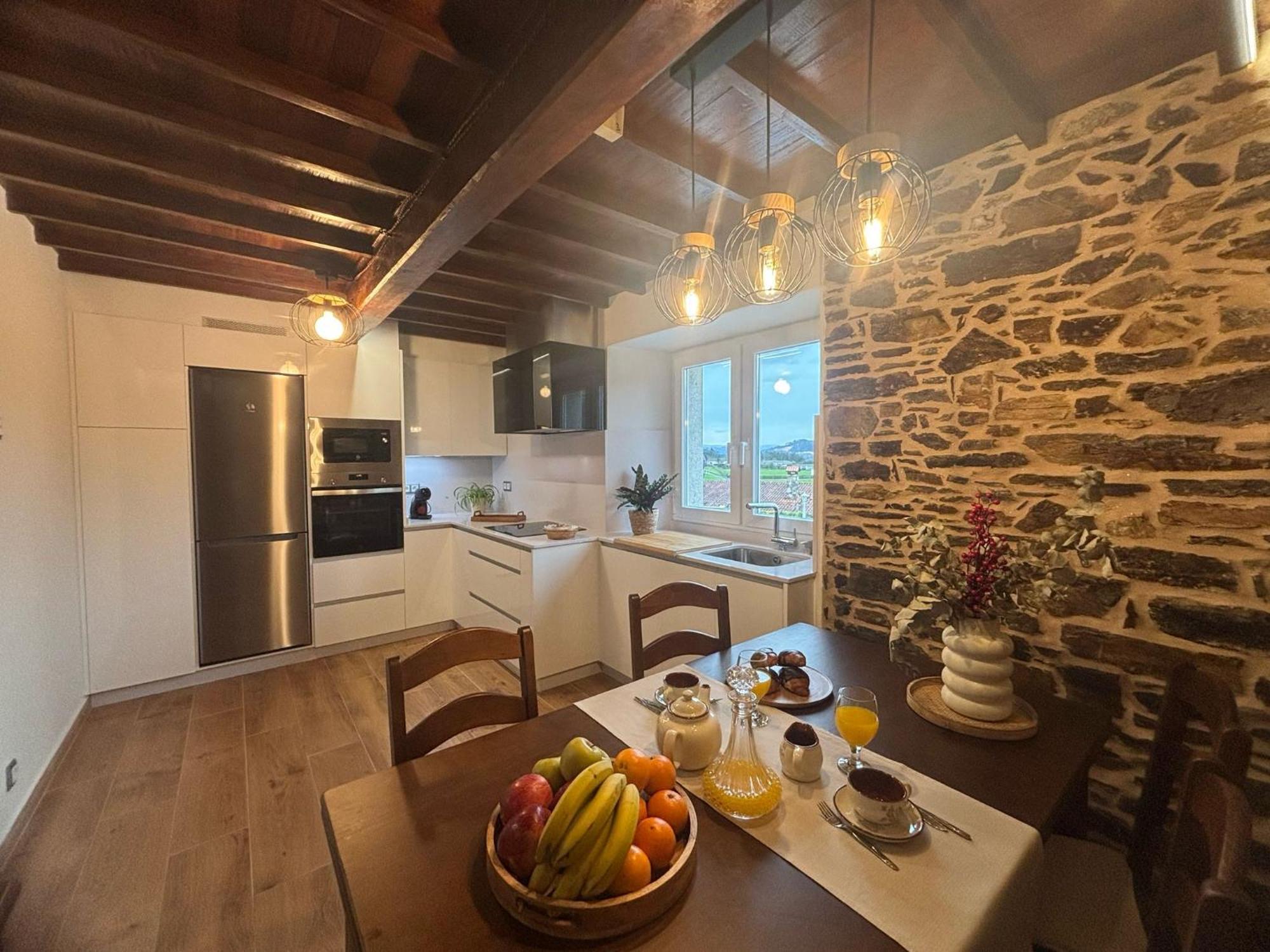 Willa Casa Tarrio Con Piscina - Santiago De Compostela Boqueixon Zewnętrze zdjęcie