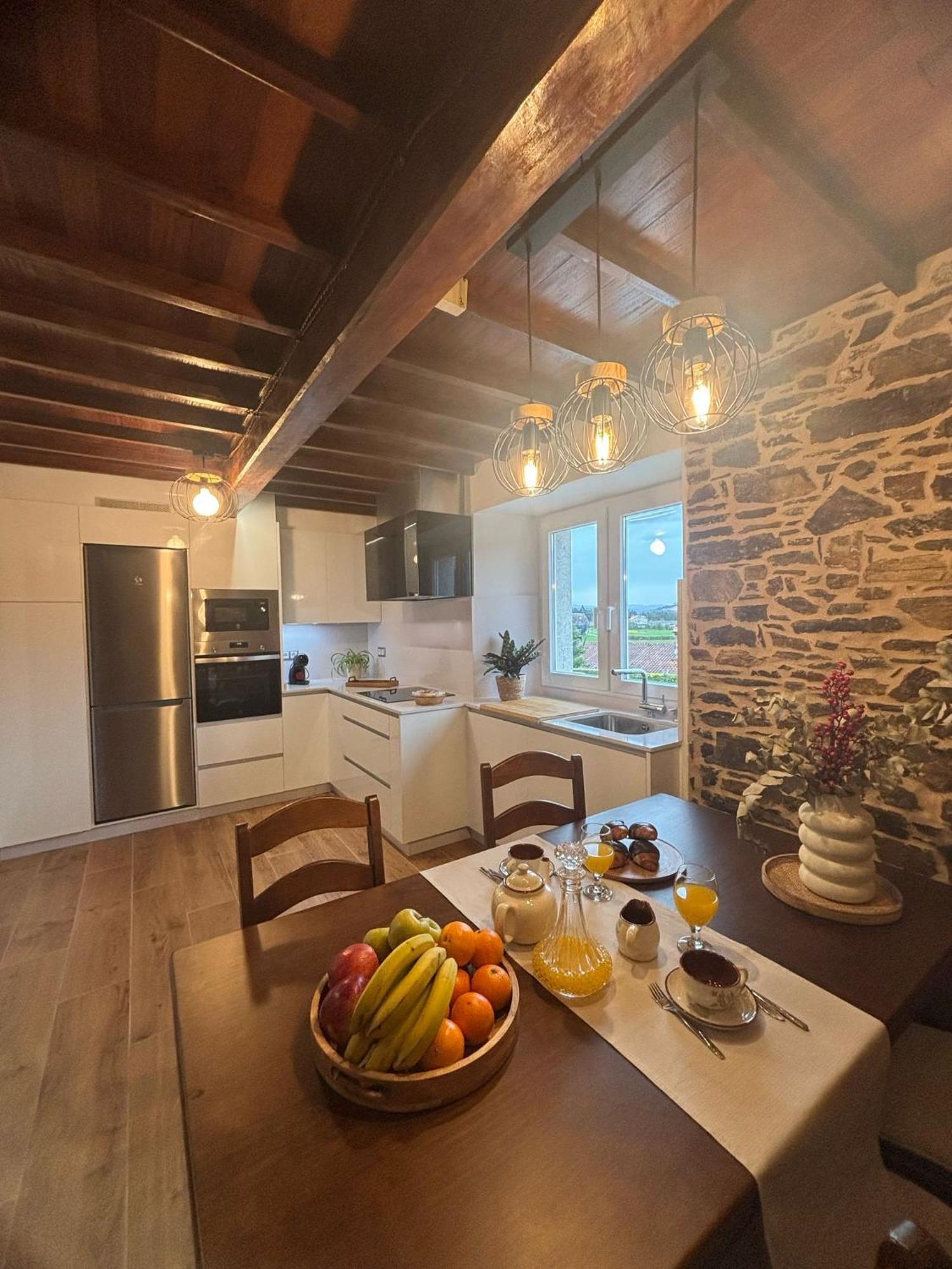 Willa Casa Tarrio Con Piscina - Santiago De Compostela Boqueixon Zewnętrze zdjęcie